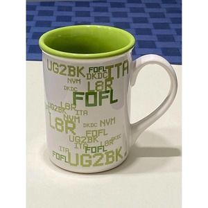 Gibson Lime‎ Green Mug Cup